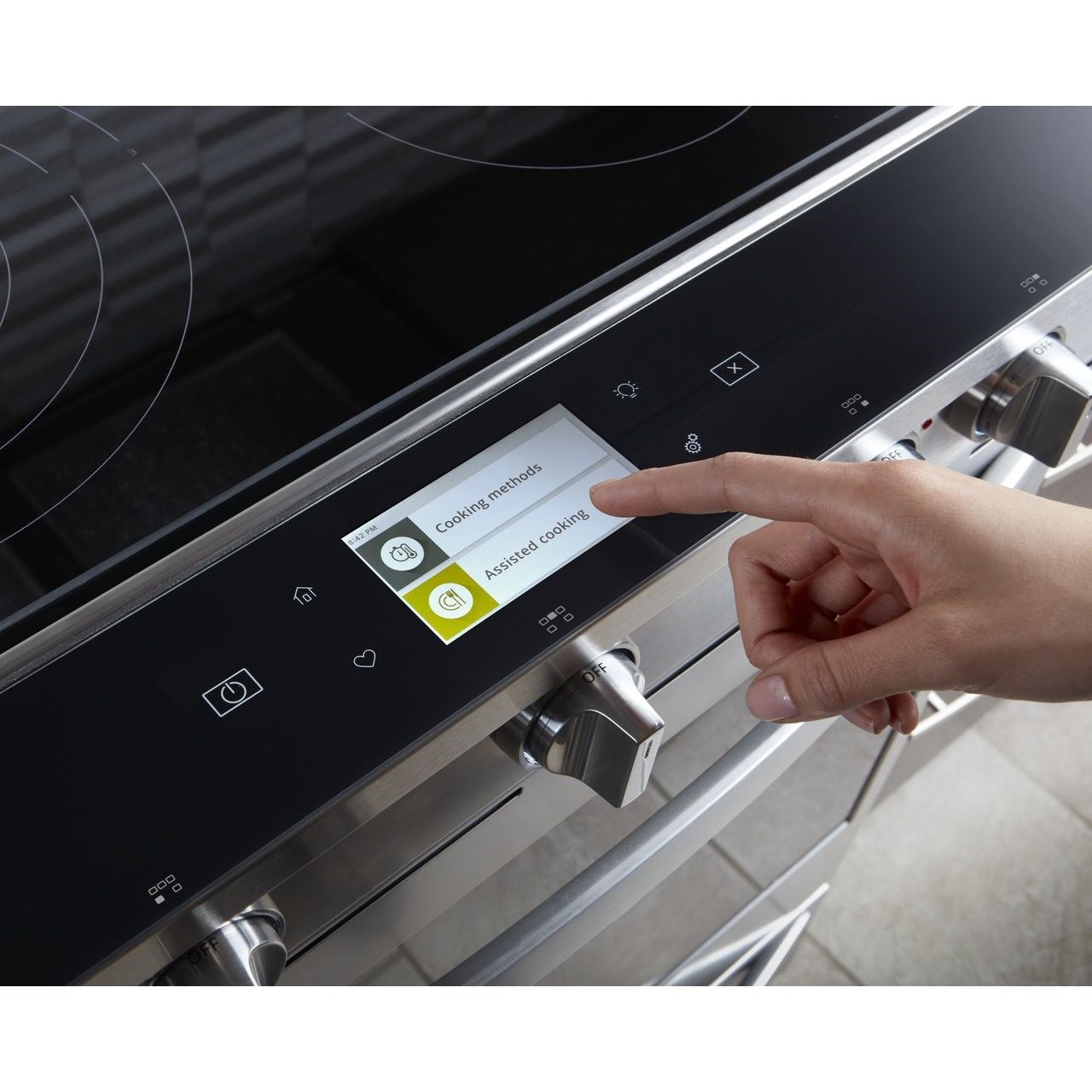 Whirlpool WEE750H0HZ 6.4 Cu. Ft. Smart Slidein Electric Range with Frozen Bake™ Technology
